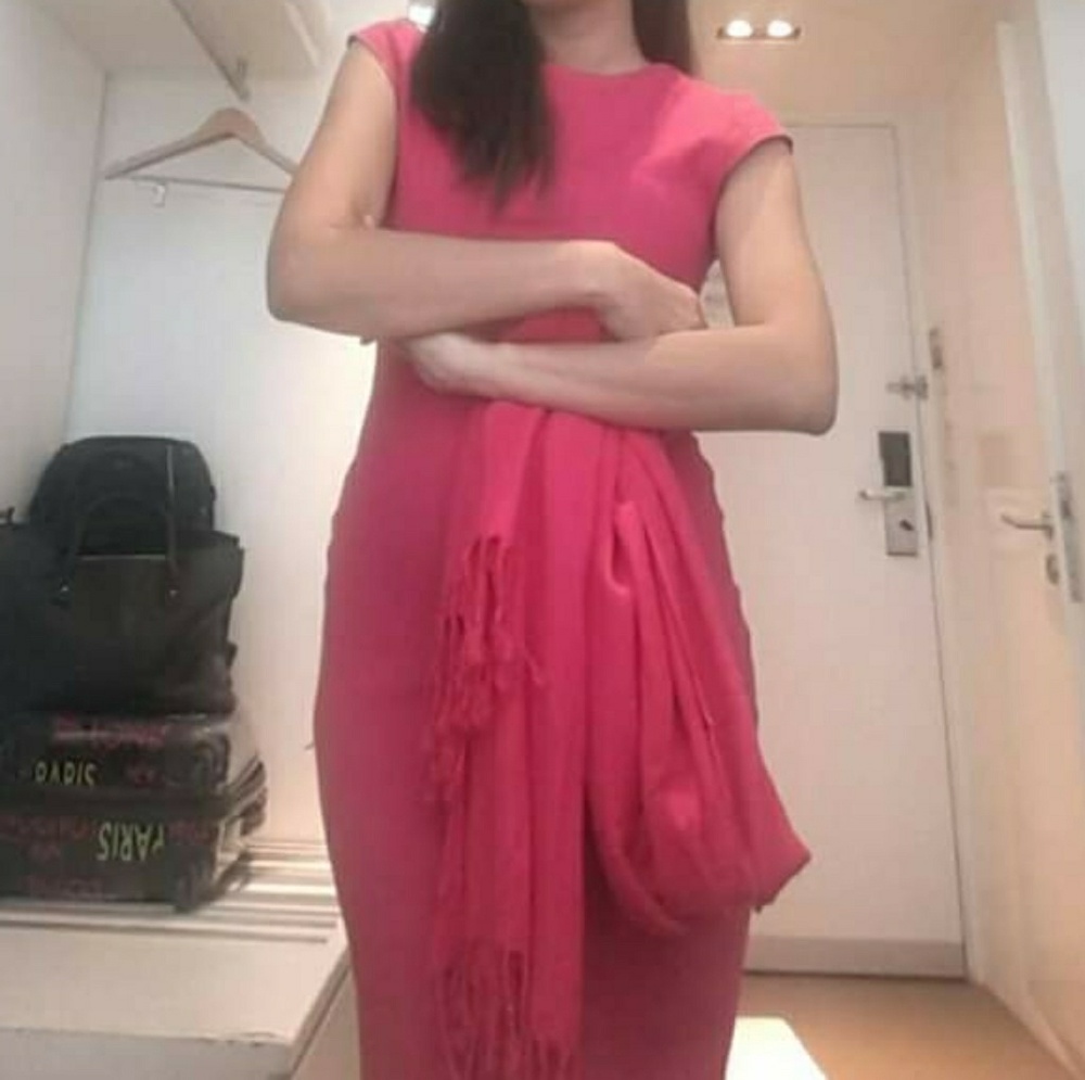 Pink Shift Dress - Picture 6 of 6